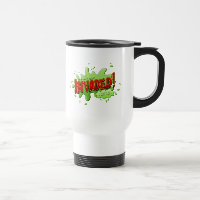 Térmica Invadido! caneca do logotipo (Direita)