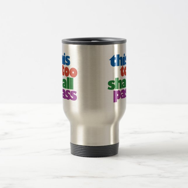 Térmica Isto demasiado passará a caneca (Centro)