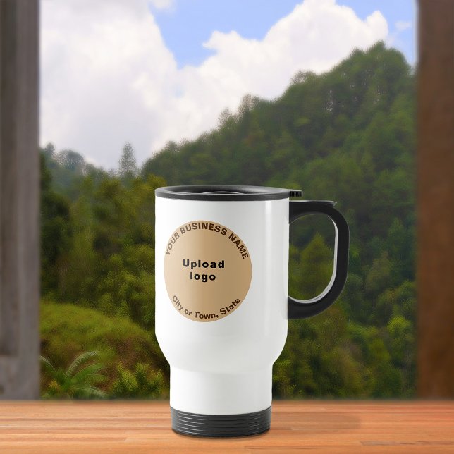 Térmica Marca empresarial leve e redonda na Caneca de viag (Criador carregado)