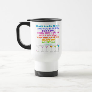 Térmica MARTINI ZEN - Caneca Feliz por uma Vida Inteira