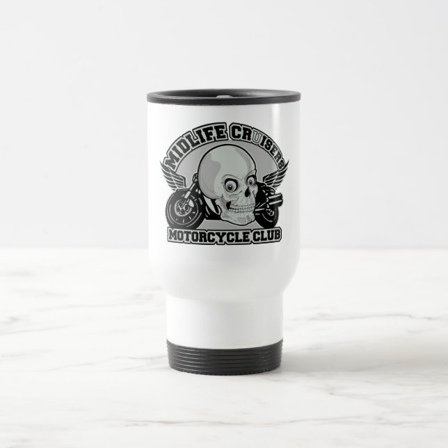 Térmica Média-vida Cruisers MC caneca personalizada - esco (Centro)