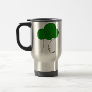 Térmica Mim árvores de amor! caneca