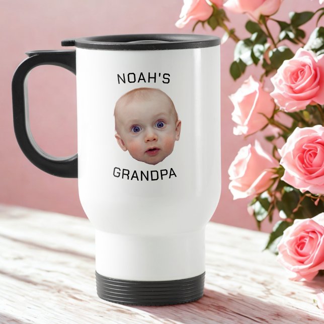 Térmica Mug de Foto do Bebê Personalizado | Caneca de rost (Criador carregado)