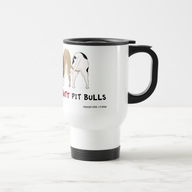 Térmica Nada termina a caneca de Pitbulls (Direita)