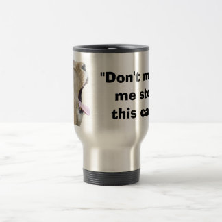 Térmica "Não me faça parar este carro!" Caneca engraçada