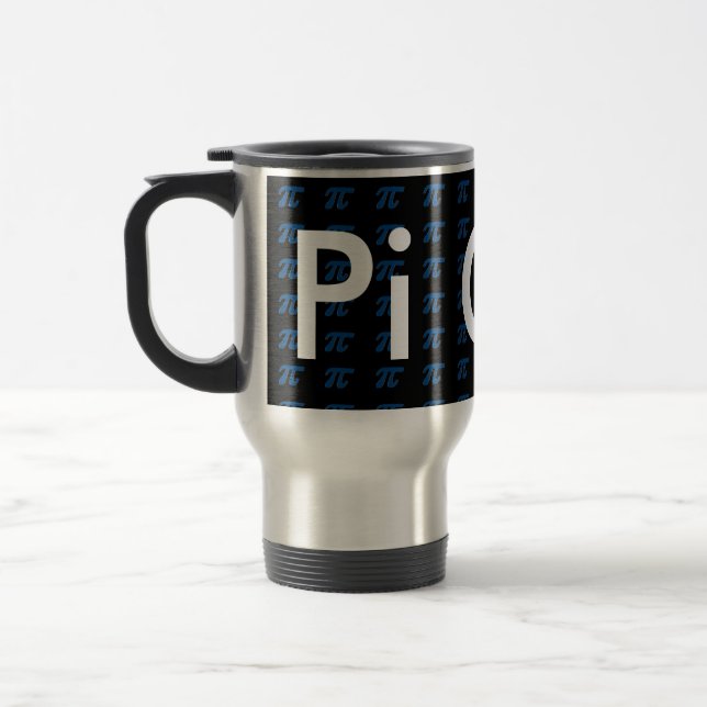 Térmica Nerd azul da HASTE da matemática da caneca do café (Esquerda)