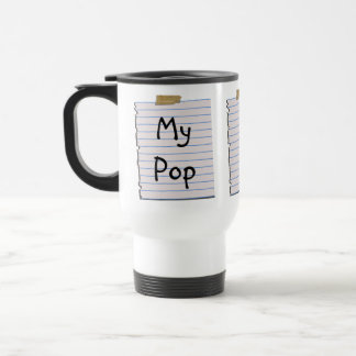 Térmica Notas do amor para a caneca do pop