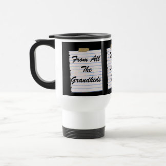 Térmica Notas do amor para a caneca do vovô