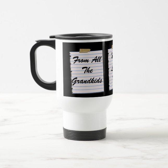 Térmica Notas do amor para a caneca do vovô (Esquerda)