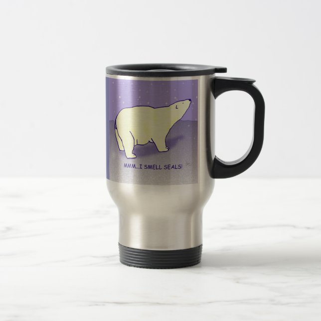 Térmica O urso polar vai caneca (Direita)