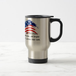 Térmica O verso 2 da bíblia cronica o 7:14, caneca da