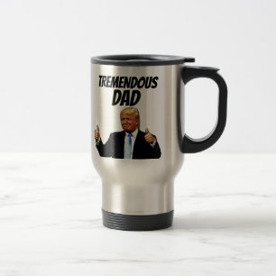TÉRMICA PAI DONALD TRUMP STAINLESS STAINLESS CANECA DE VIA