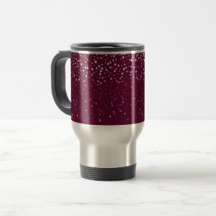 Térmica Petite Berry Stars Caneca de viagem-Wine