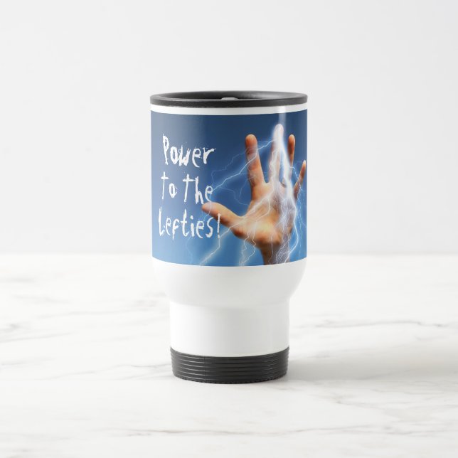 Térmica Poder aos esquerdista! Caneca (Centro)