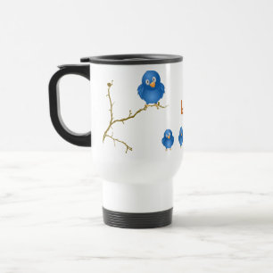 Térmica Pouca caneca do Momism do passarinho