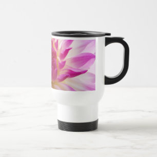Térmica Presentes brancos cor-de-rosa da caneca de café d