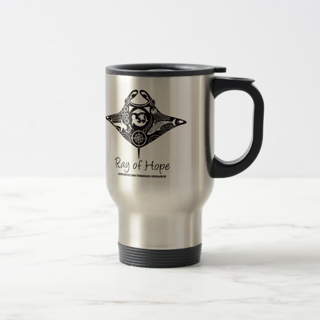 Térmica Raio de Manta da caneca da viagem ao trabalho do (Direita)
