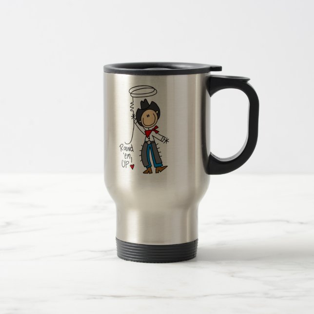 Térmica Redondo eles acima! Figura caneca da vara do (Direita)