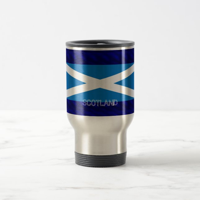 Térmica Saltire de aço inoxidável da caneca do (Centro)