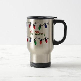 Térmica Seja alegre - caneca do viagem do feriado