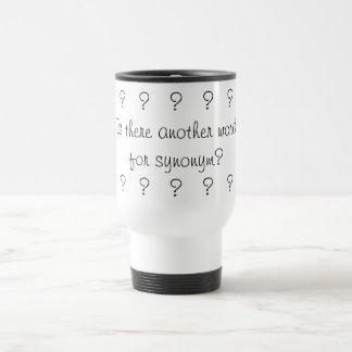 Térmica Sinónimo para a caneca do sinónimo