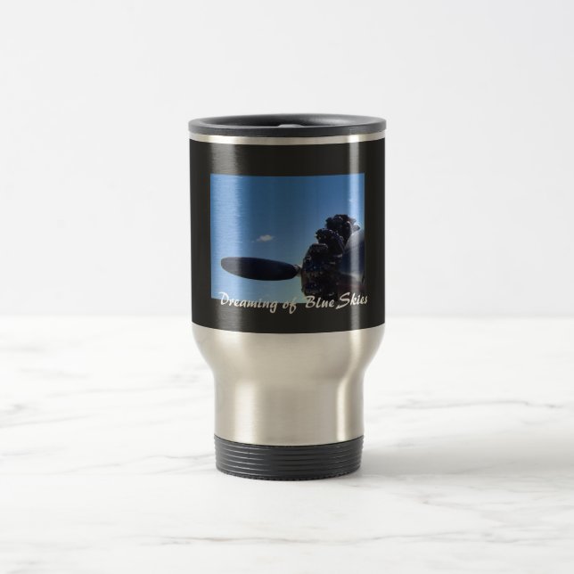 Térmica Sonho da caneca dos céus azuis (Centro)