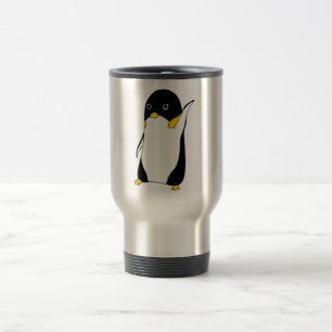Térmica Sr. Pengu Aço Caneca