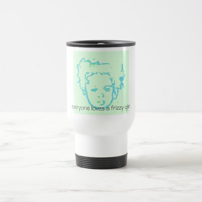 Térmica Todos ama uma caneca frizzy da menina (Centro)