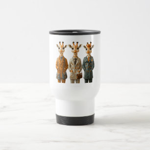 Térmica Três caneca Viagem Thermal Mug