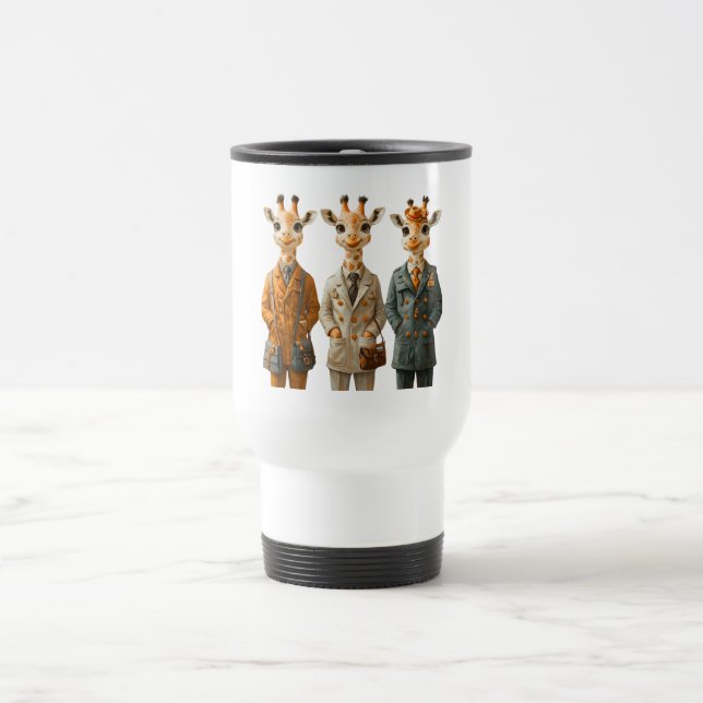 Térmica Três caneca Viagem Thermal Mug (Centro)