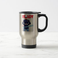 U.S. Caneca do poster de um "pronto" do vintage do