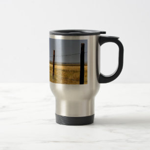 Térmica Uma caneca da viagem ao trabalho da milha da