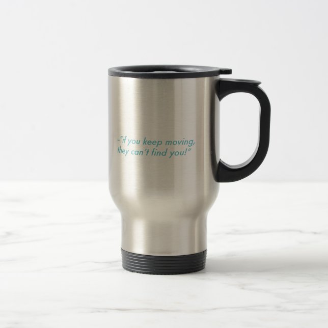Térmica Viagem delegado das emoções-- Caneca (Direita)