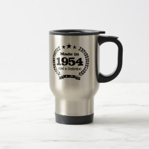 Térmica Vintage 1954 envelhecido à caneca de café da