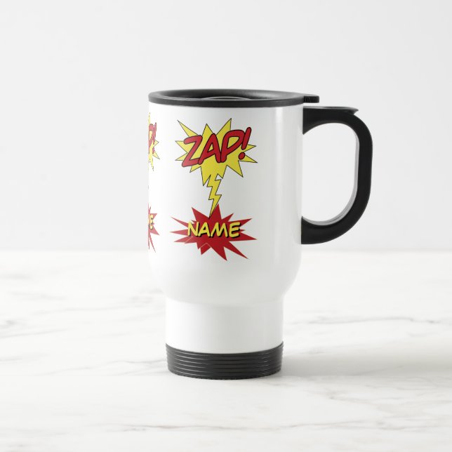 Térmica ZAP! caneca personalizada - escolha o estilo (Direita)
