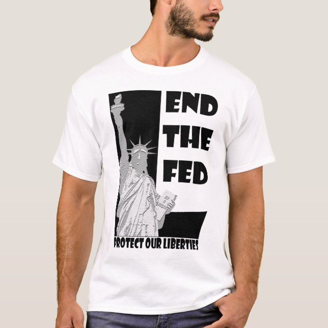 Termine a camisa do POLÍTICO de Fed (Frente)