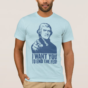 Termine o t-shirt Jeffersonian de Fed
