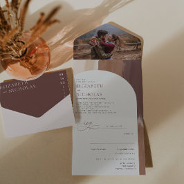 Terra Cotta Temperada Moderna | Casamento Boho