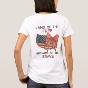 Terra da Camisa Livre   Tee Arco Patriótico dos EU