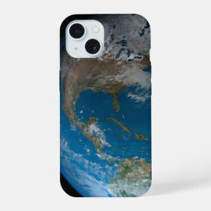 Terra De cheio Com A América Do Norte E Do Sul.