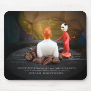 Terra de Lamé Dourado Mousepad