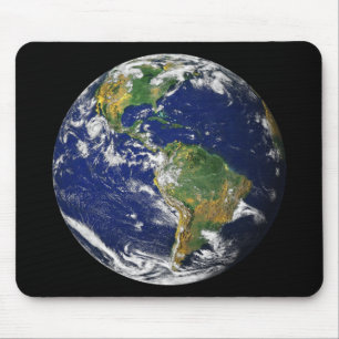 TERRA do PLANETA do ESPAÇO (América) Mousepad