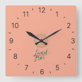 Terra do Relógio de Parede Livre