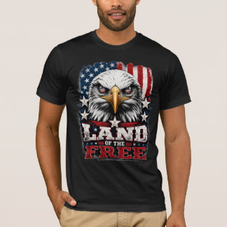 Terra dos Livres – Águia Patriótica Camiseta