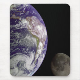 Terra e lua Mousepad