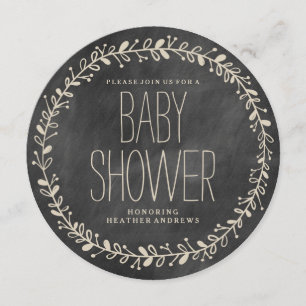 Terra Floral  CONVITE AO CHÁ DE FRALDAS DE PAINEL