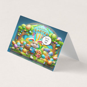 terra mágica do coelho páscoa