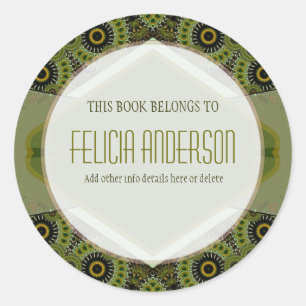 Terra v2: Etiqueta de Placa Redonda