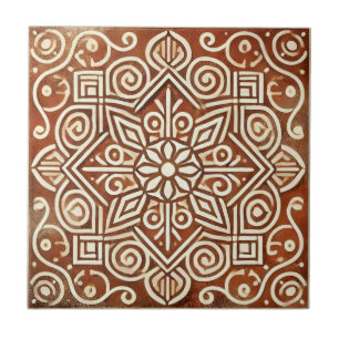Terracotta - Azulejo de cerâmica para padrões geom