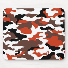 Terracotta Camo Mousepad